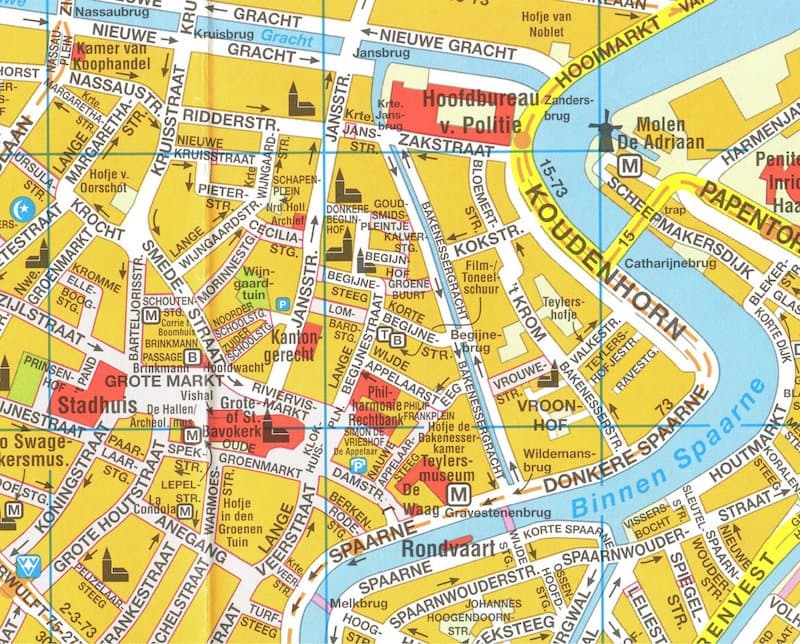 Onde Ficar em Haarlem na Holanda: Mapa