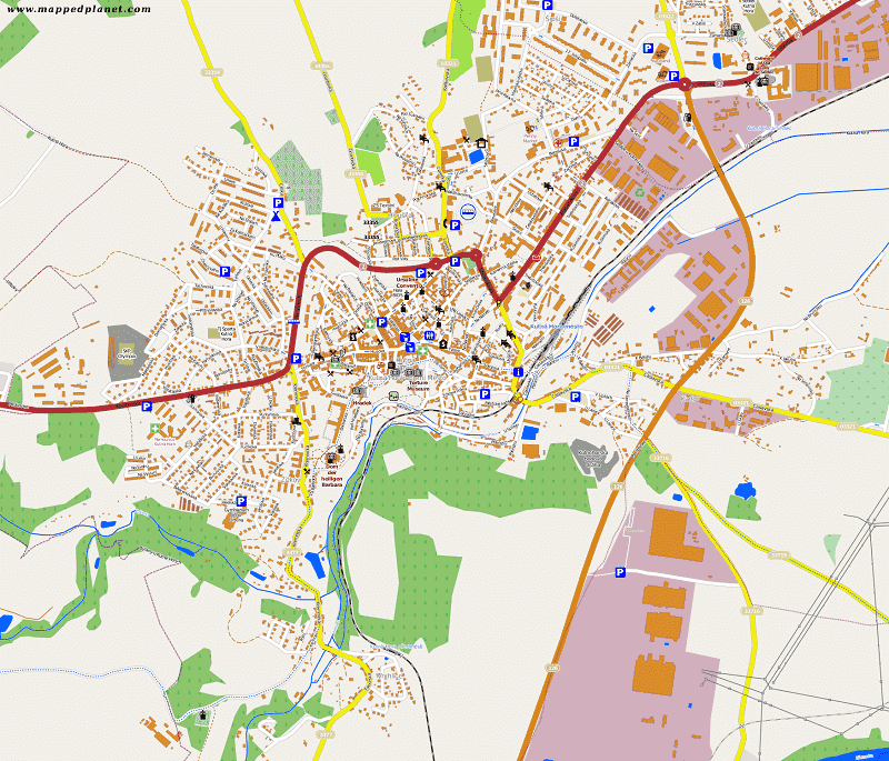 Onde Ficar em Kutná Hora: Mapa
