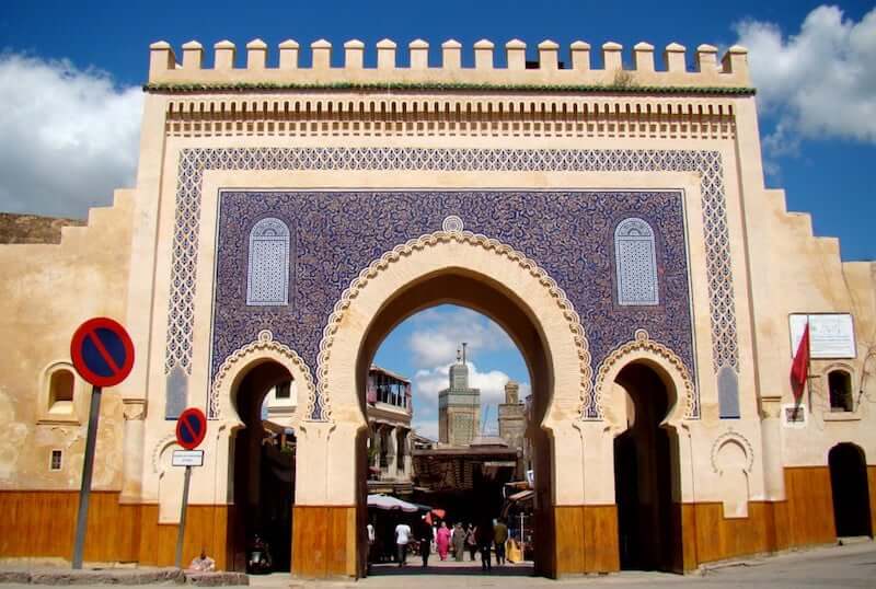 Onde Ficar em Fez no Marrocos: próximo a Puerta Azul