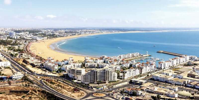 Onde Ficar em Agadir no Marrocos: Próximo a praia
