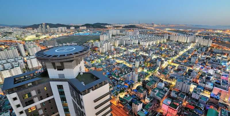 Onde Ficar em Incheon na Coréia do Sul: Centro